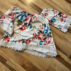 Womens off the shoulder blouse